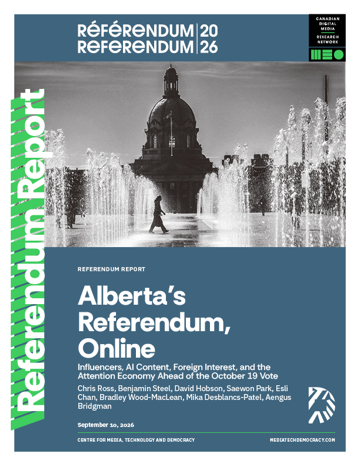 Alberta's Referendum, Online research report cover